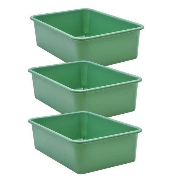 Teacher Created Resources Book Bin, Plastic, Green TCR20414-3